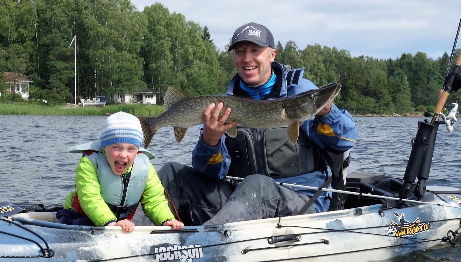 рыбалка на каяках