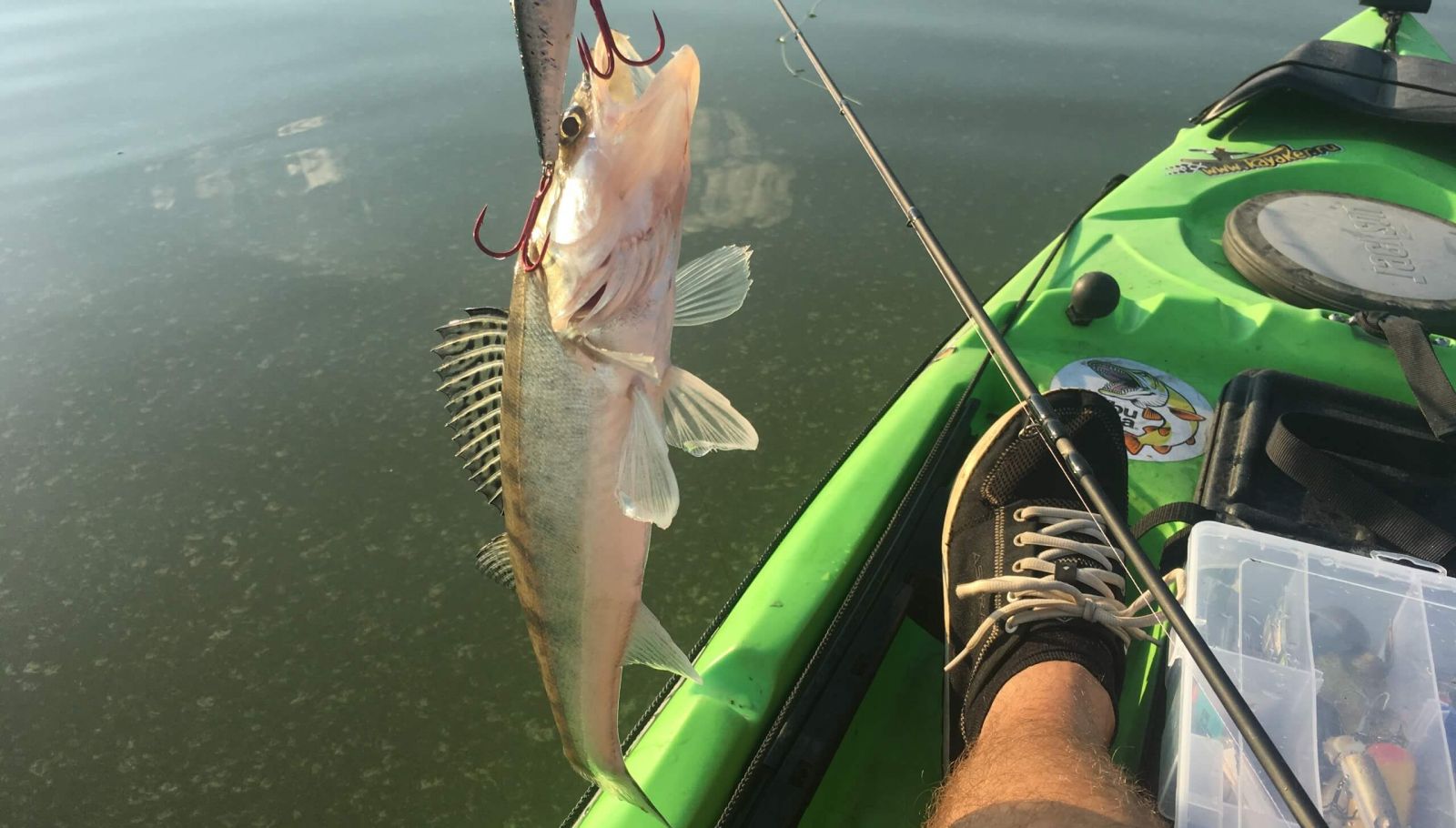 рыбалка на каяках